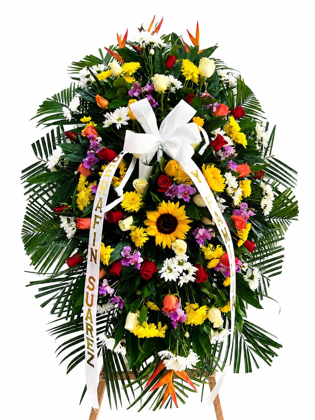 PEDESTAL FLORAL PREMIUM