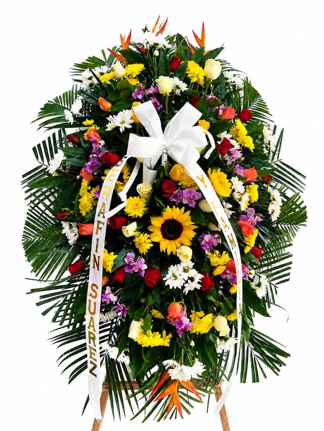 PEDESTAL FLORAL PREMIUM